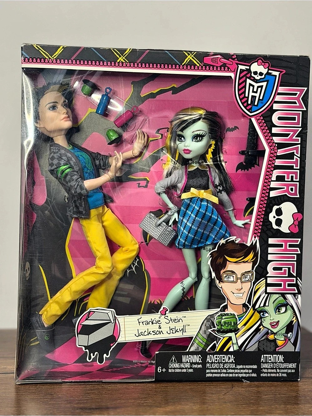 Monster High Frankie Stein & Jackson Jekyll 2 pack
